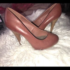 Brown heels